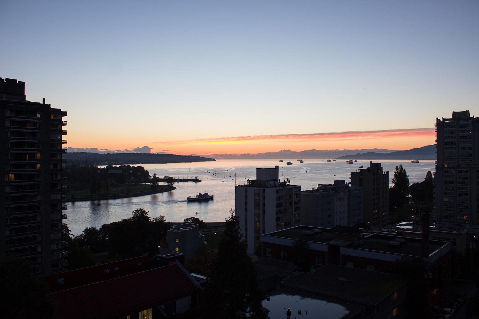 The view from our apartment