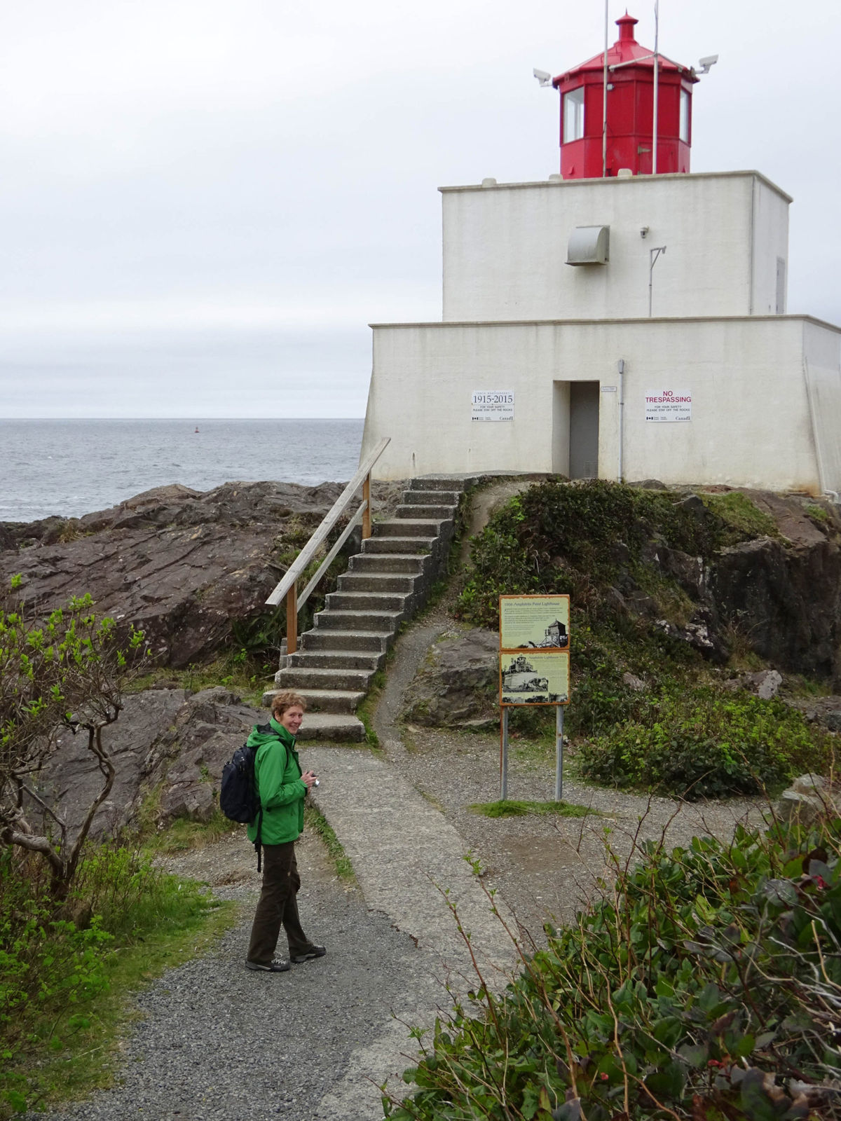 Claudia at the light house