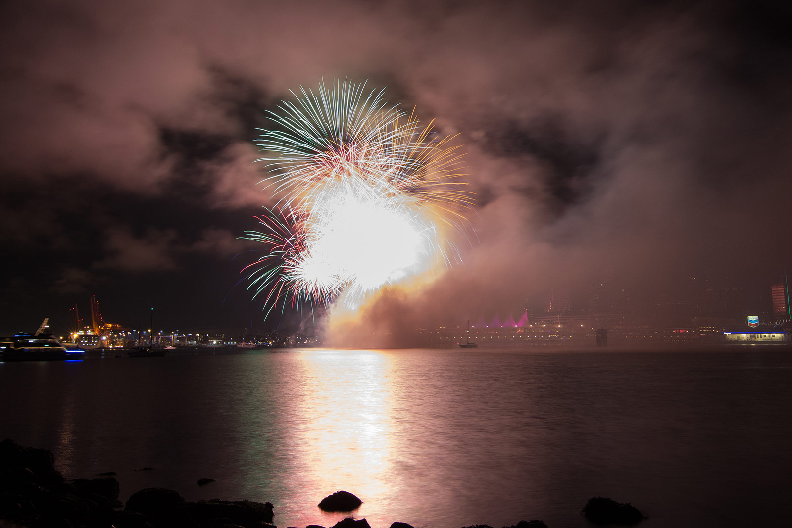 Fog and Fireworks