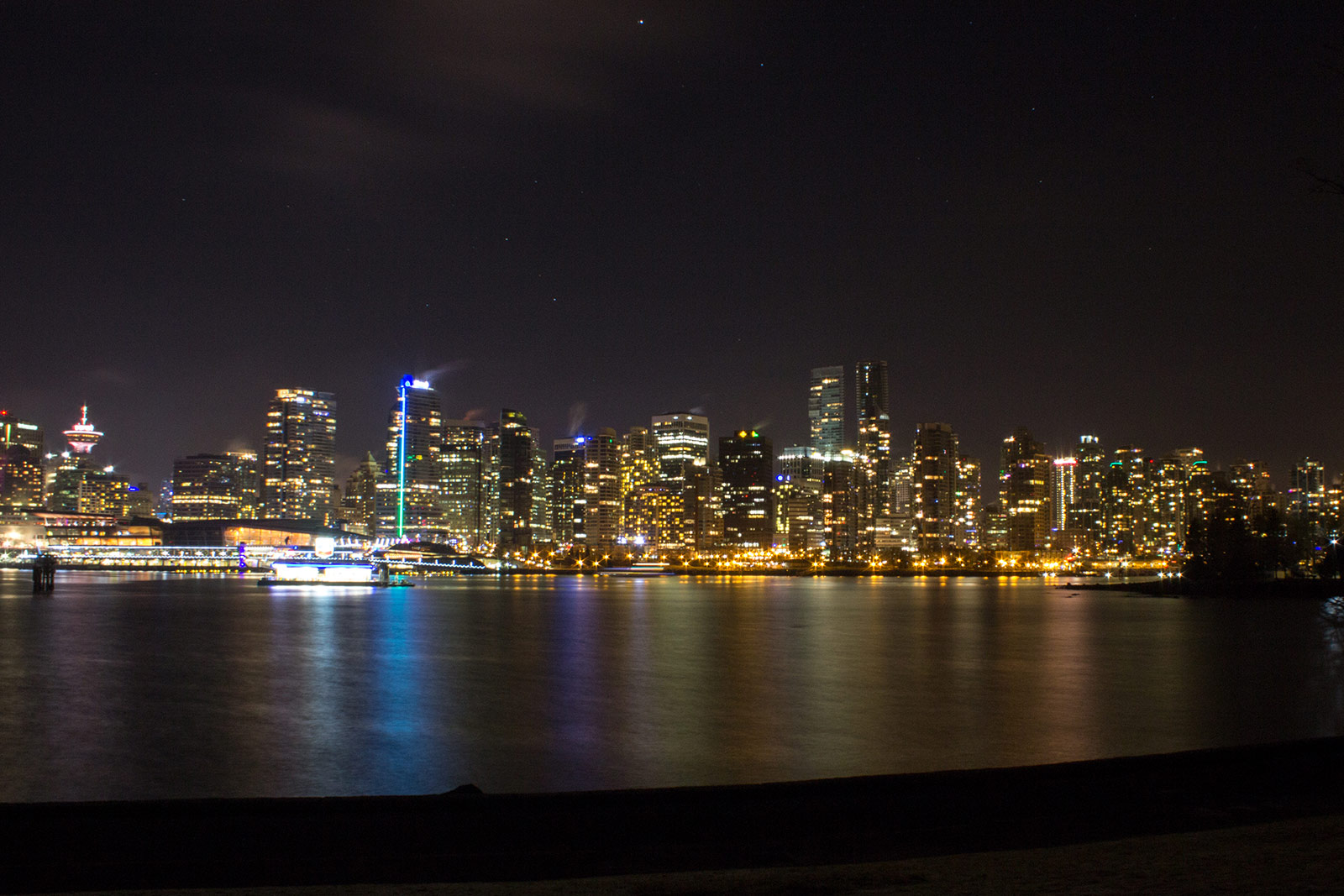 The West End by night