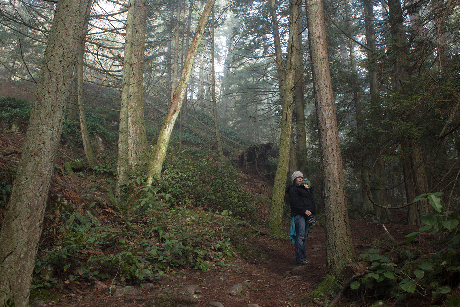 Gaga and Albert in Lighthouse Park