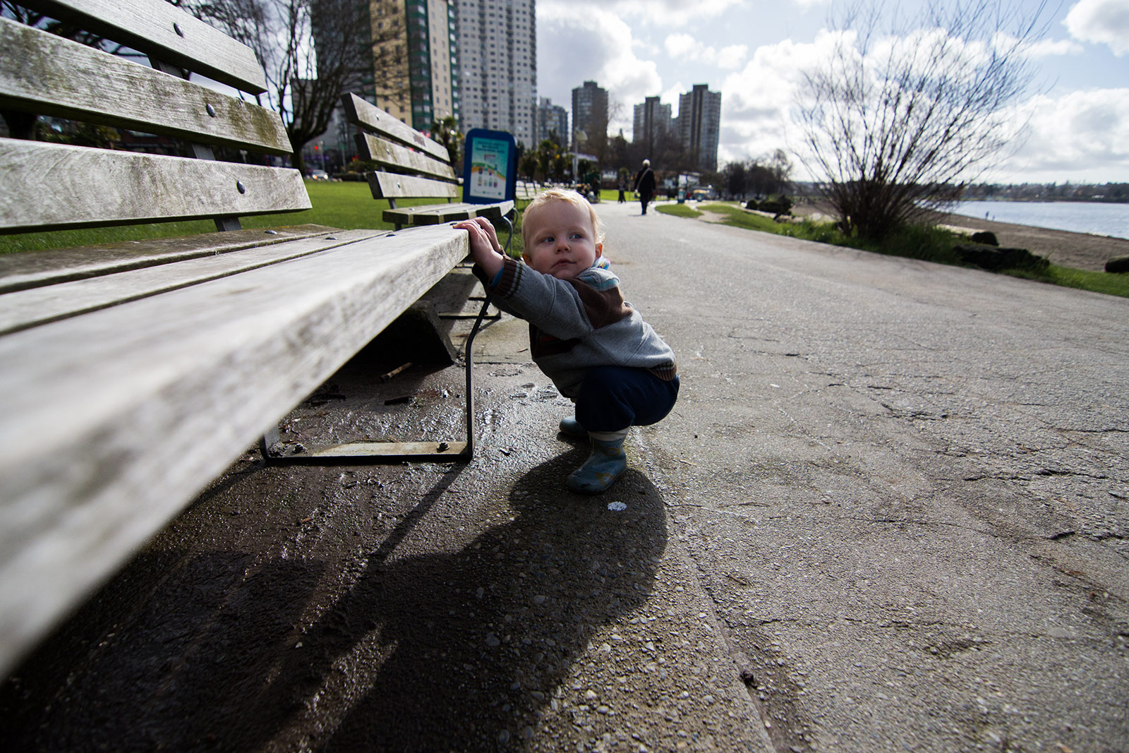 A Break By The Bench