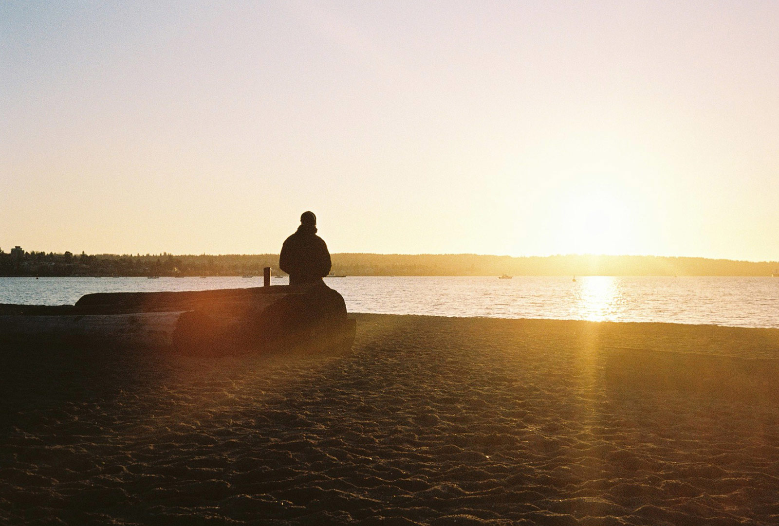 Sunset meditation
