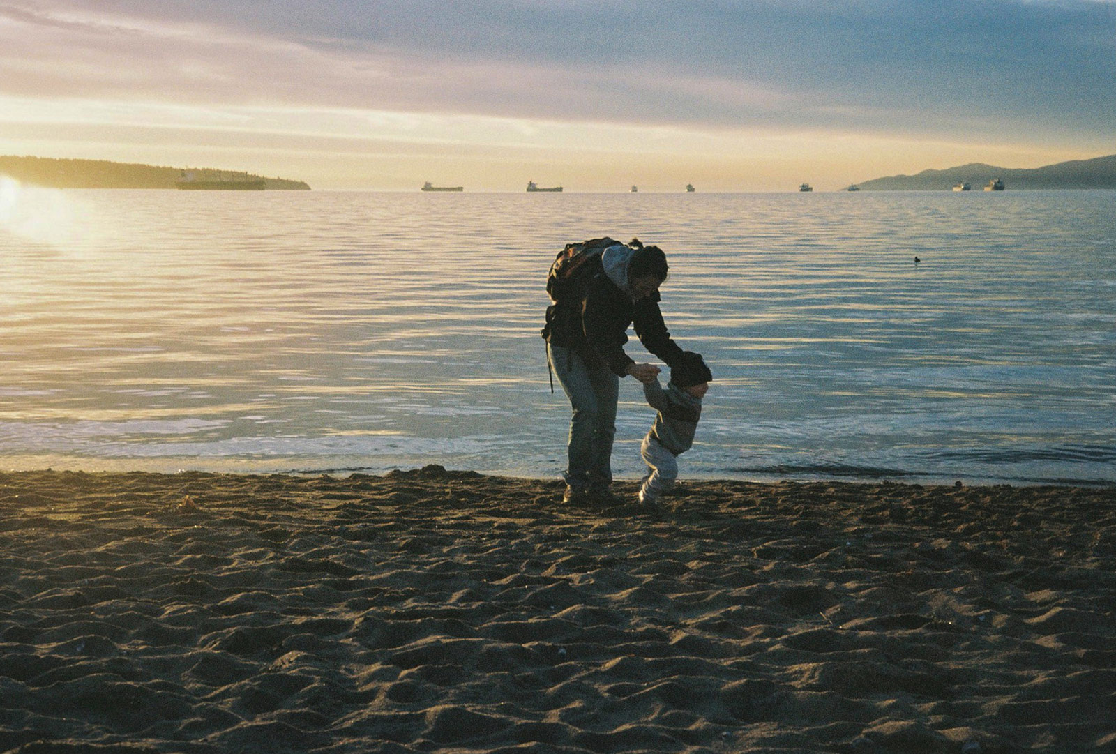 A Hand on the Beach