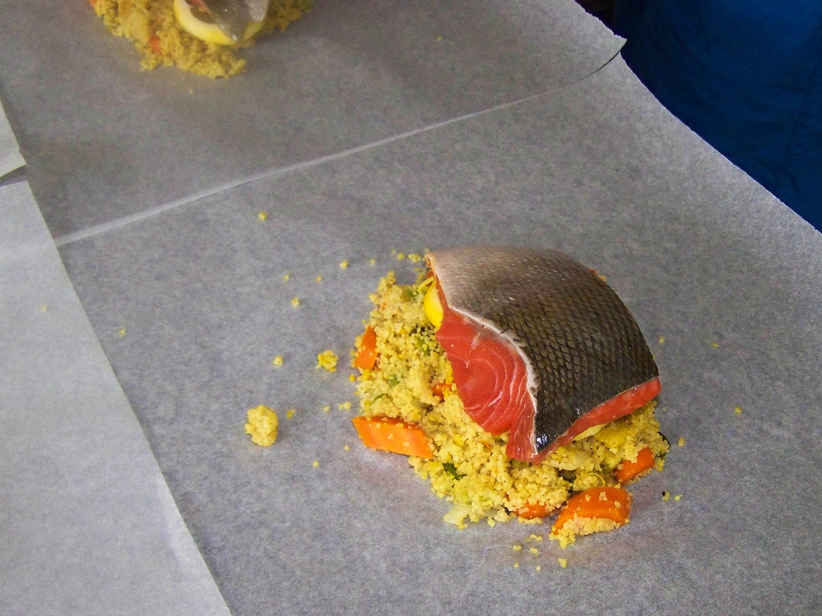 Salmon on Couscous