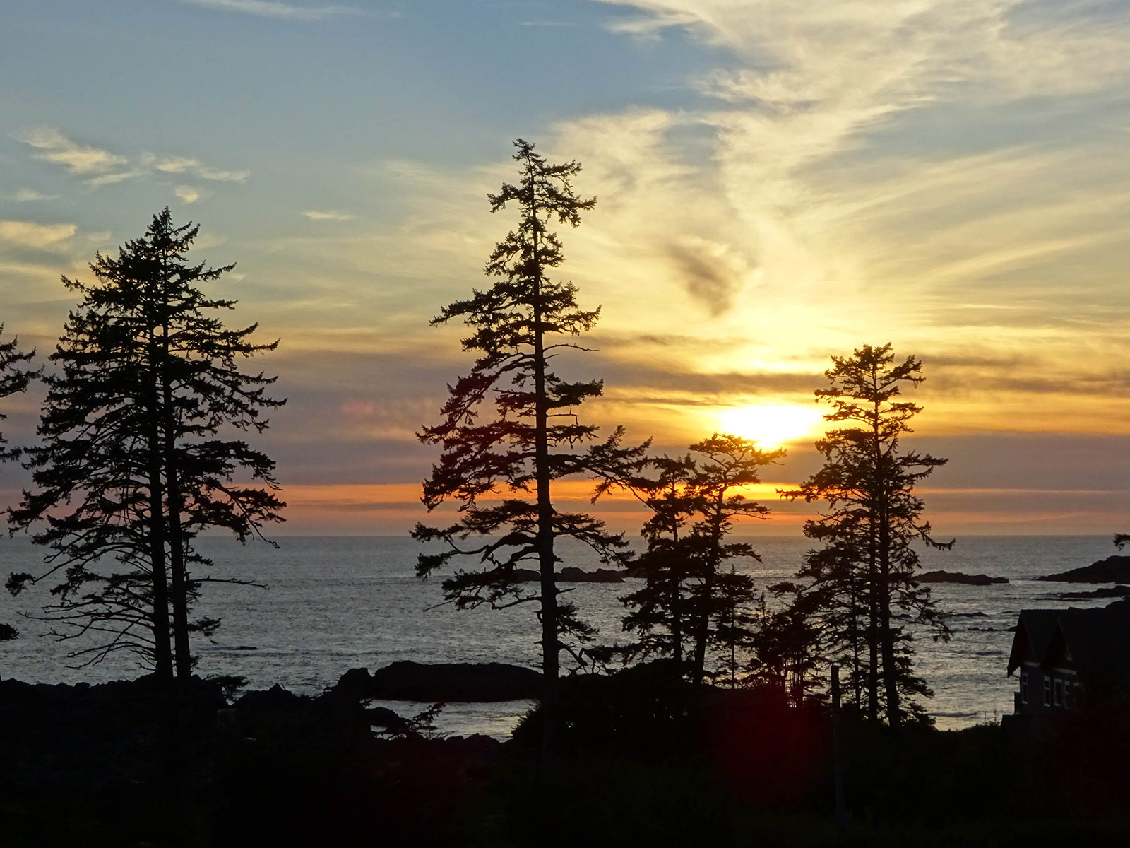 Sunset at Ucluelet