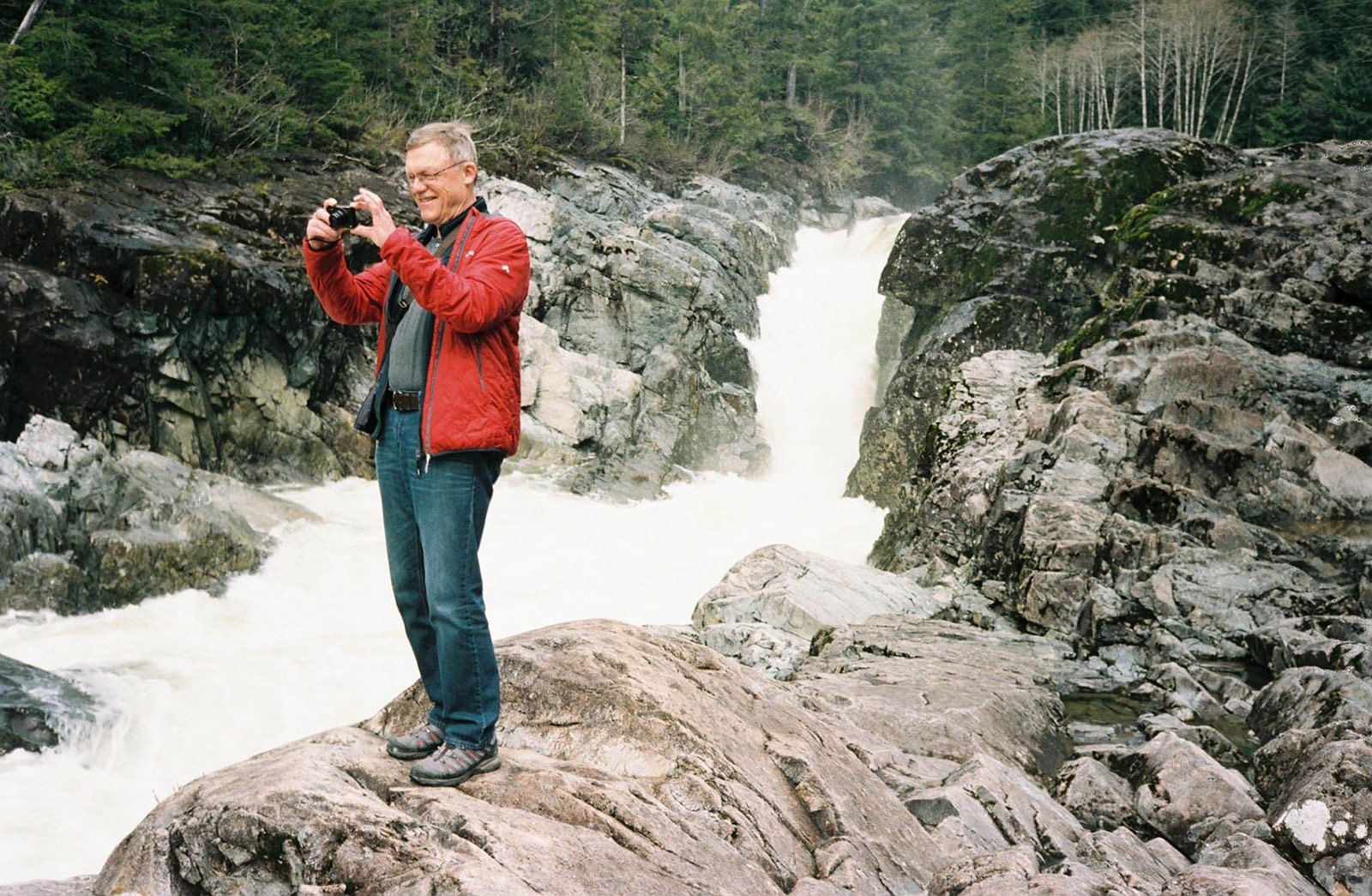 Reinhold during our break