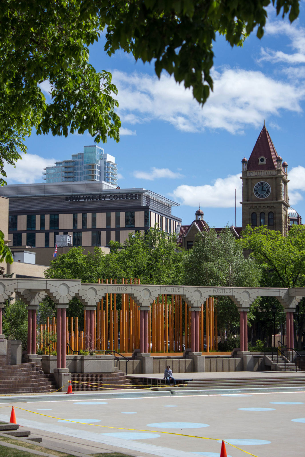 Olympic Plaza in Calgary