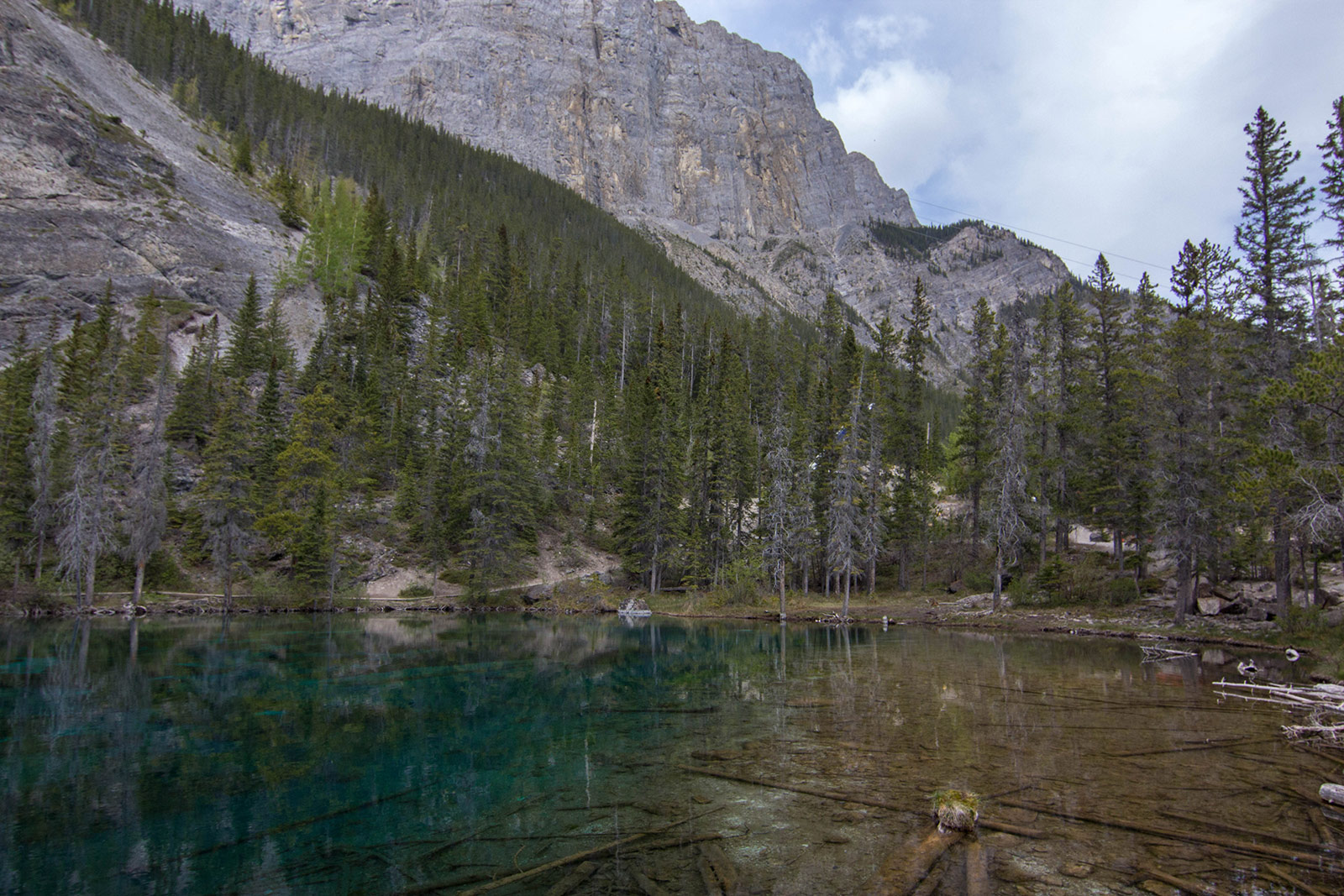 Colorful Grassi Lakes