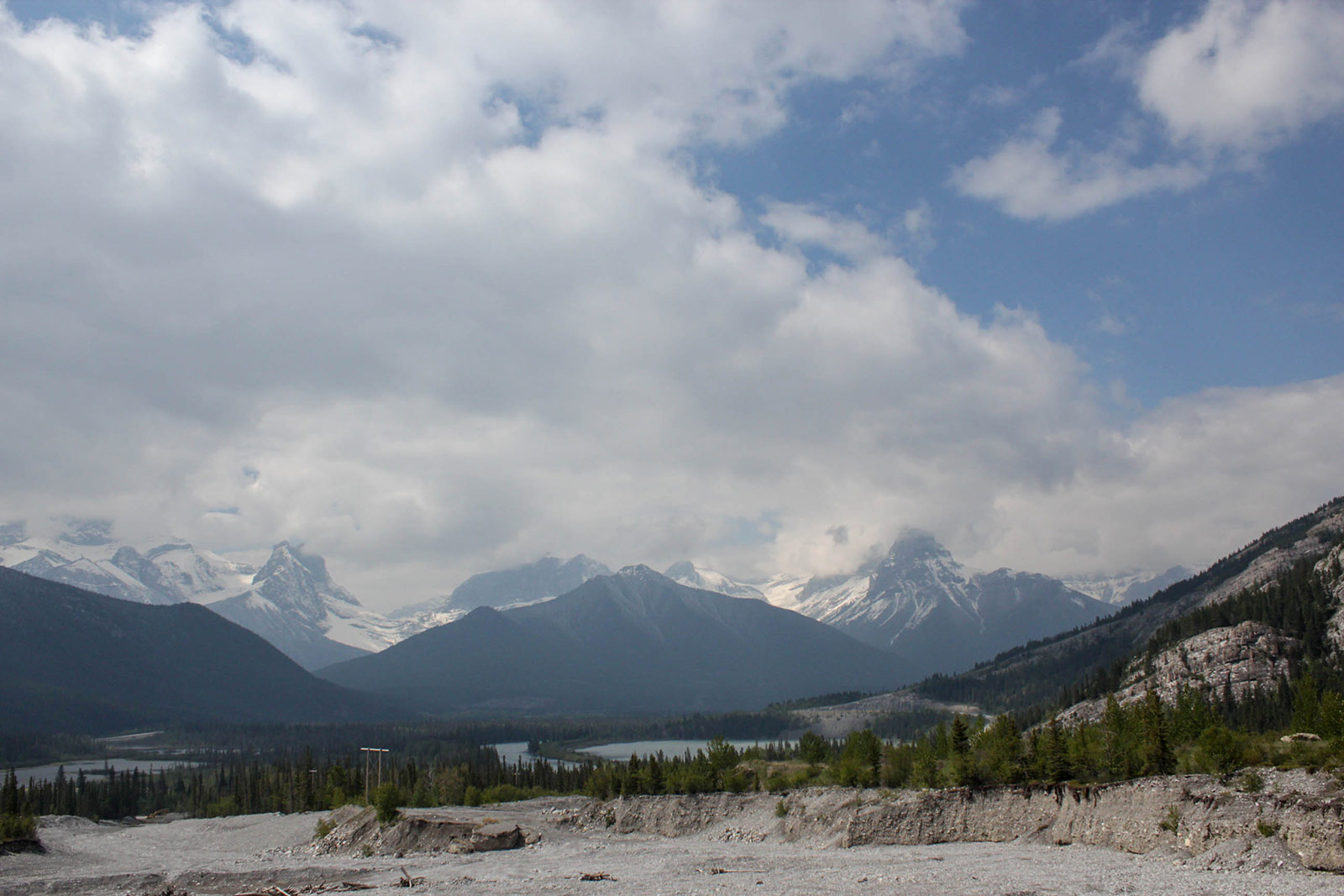 Some nice views before we entered the canyon
