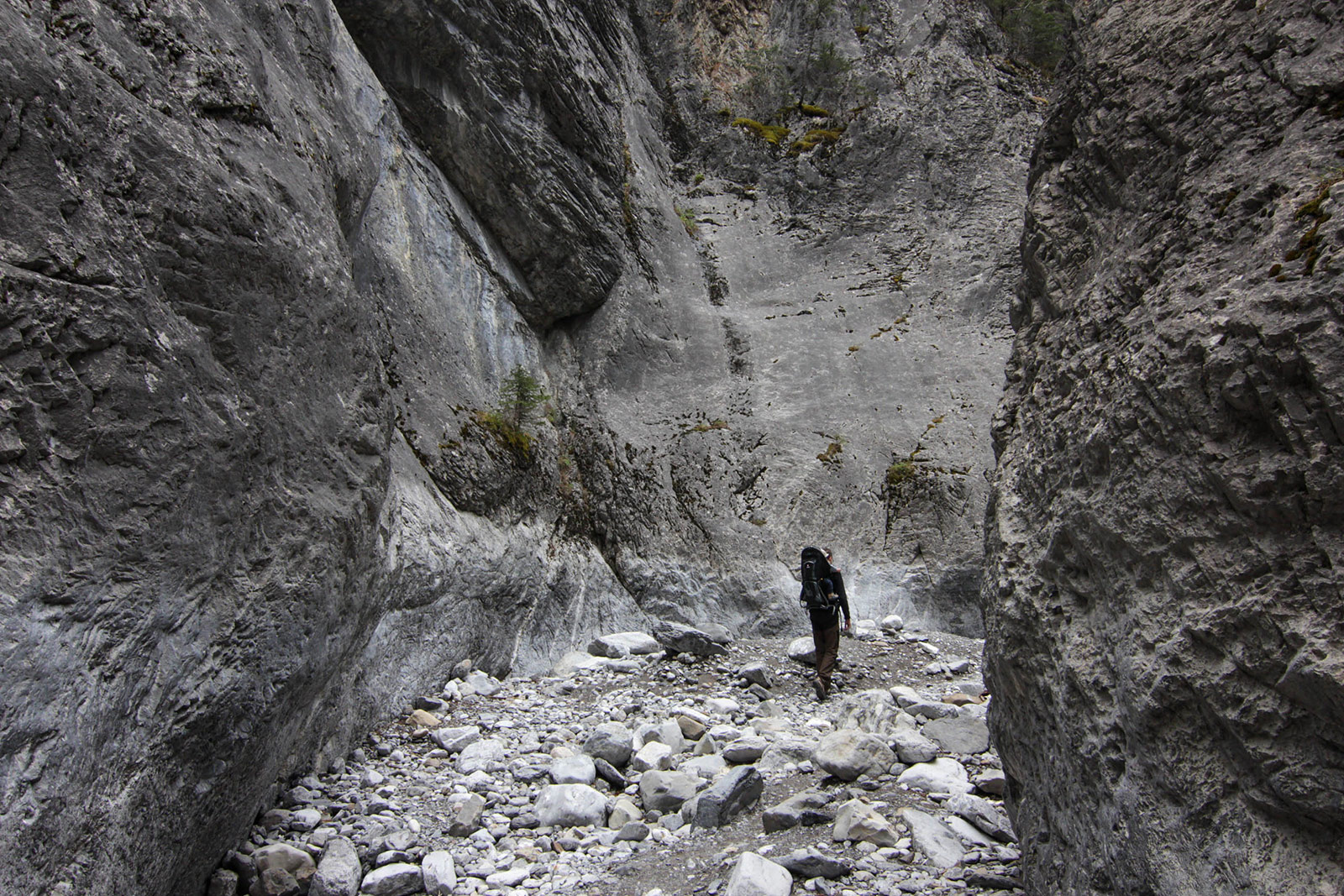 Albert and Julian in the canyon