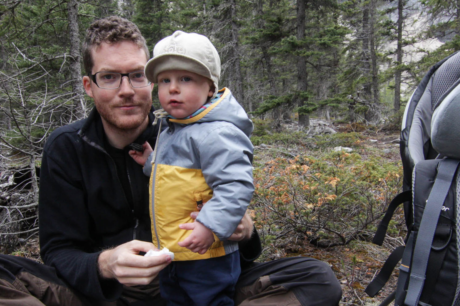 Albert and Julian in the canyon